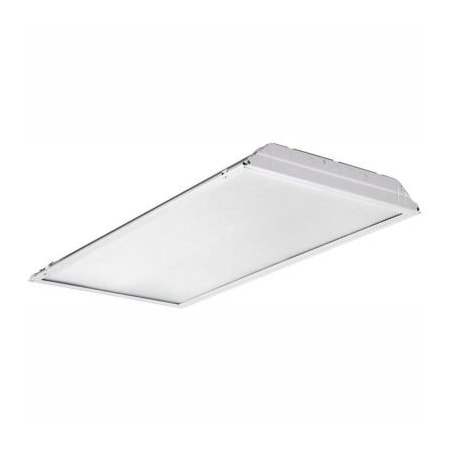 Acuity Brands Lighting Lithonia Lithonia 2x4 LED Recessed Lens Troffer, 36.3W, 120V, 4222 Lumens, 4000K 2GTL4 120 LP840